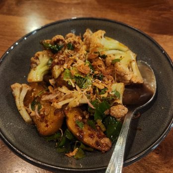 Q House - Fingerling potato and Chinese cauliflower - Chinese Near Me - Denver, Colorado