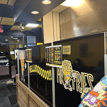 Mr Fries Man - Inside area - Fast Food Near Me - Las Vegas, Nevada