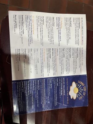 Menu photo 4 Sunny Side Up Cafe Cushing, OK