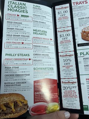 Menu photo 4 PrimoHoagies Allendale, NJ Menu photo 4 PrimoHoagies Allendale, NJ