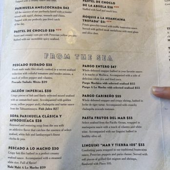 CVI.CHE 105 - Menu - Peruvian Near Me - Coral Gables, Florida CVI.CHE 105 - Menu - Peruvian Near Me - Coral Gables, Florida