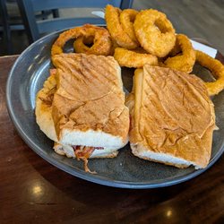 Sunny Scrambled - chicken cutlet panini