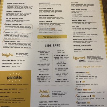 Eggsmart - Menu (Other side) - Breakfast & Brunch Near Me - Richmond Hill, Ontario Eggsmart - Menu (Other side) - Breakfast & Brunch Near Me - Richmond Hill, Ontario
