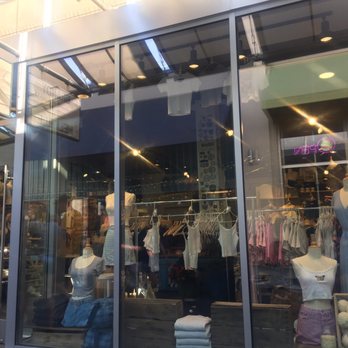 Brandy Melville - Outside of store. Oh look, a stack of sweatpants - Women's Clothing Near Me - Seattle, Washington