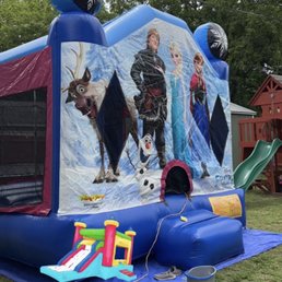 Frozen bounce house