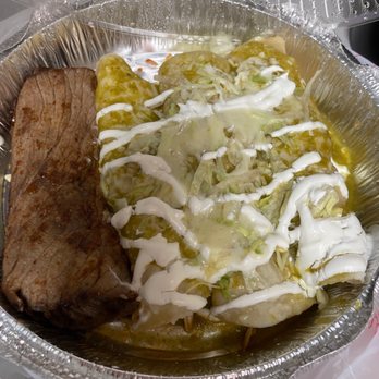 Rey Azteca - Enchiladas verdes - Mexican Near Me - New Kensington, Pennsylvania