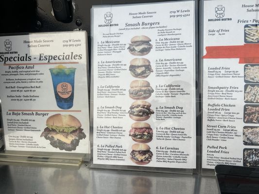 Menu photo 1 Bulldog Bistro Pasco, WA