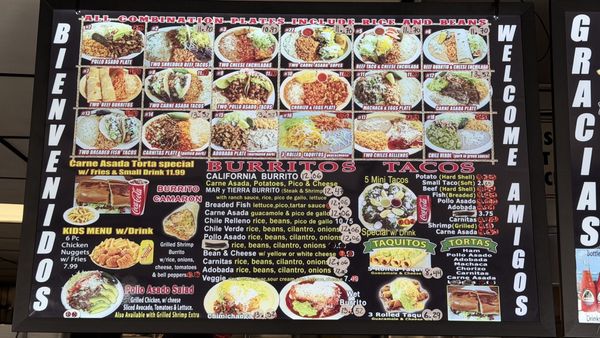 Menu photo 2 Tacos Frida Huntington Beach, CA