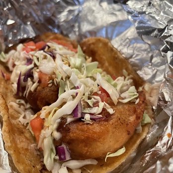 Via-Mar Seafood Restaurant - Battered shrimp taco - Seafood Near Me - Los Angeles, California Via-Mar Seafood Restaurant - Battered shrimp taco - Seafood Near Me - Los Angeles, California