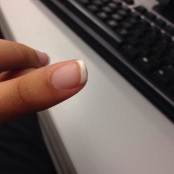Nails By Steven - This is not dirty, this is the weird discoloration after only a few days!! - Nail Salons Near Me - Modesto, California Nails By Steven - This is not dirty, this is the weird discoloration after only a few days!! - Nail Salons Near Me - Modesto, California