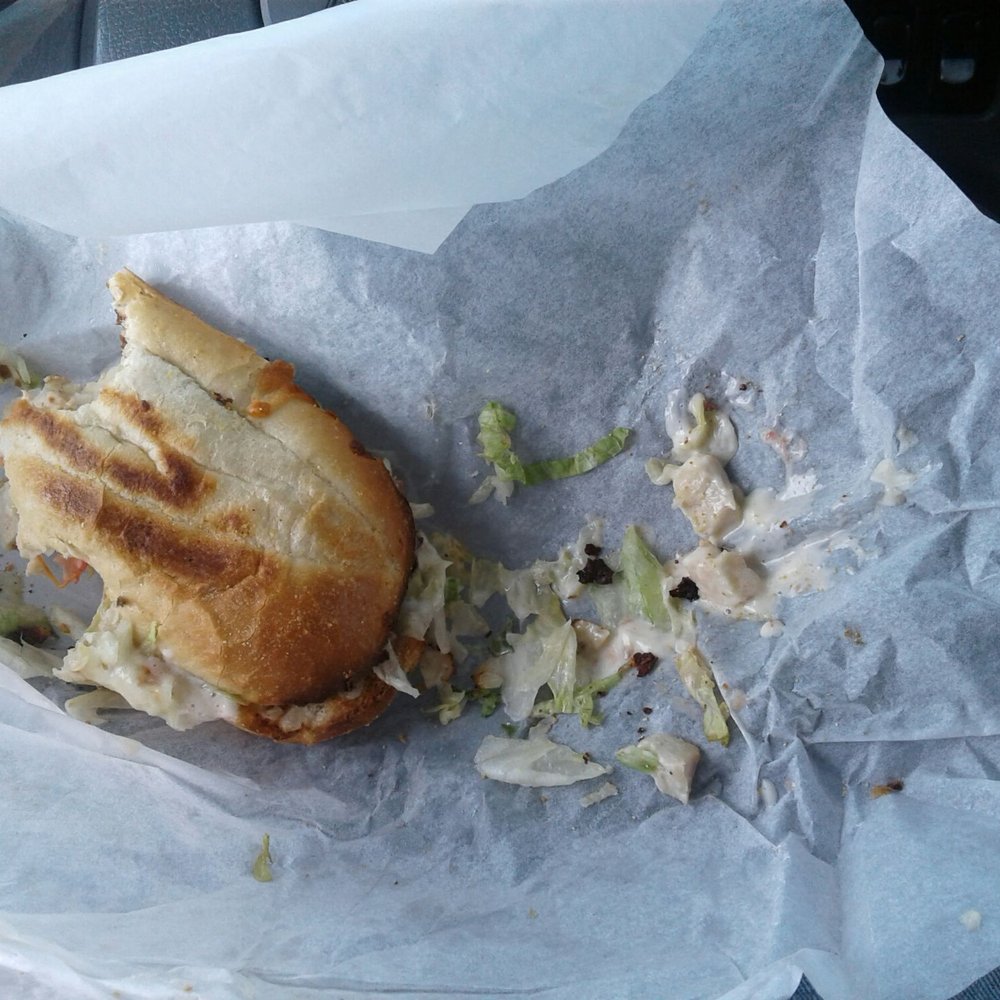 Chicken breast sub. Chicken breast sub.