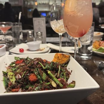 Row House - Quinoa Bowl, this is either the rose or white sangria. - New American Near Me - New York, New York Row House - Quinoa Bowl, this is either the rose or white sangria. - New American Near Me - New York, New York