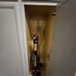 M & A Cabinet and Wood Restoration - Vacuum/mop closet