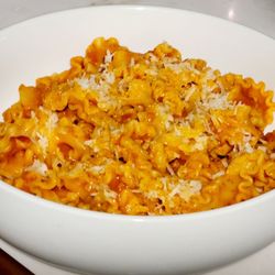 The Focacceria by Montelupo - Malfafine pasta I bought and added my homemade sauce