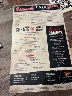 Menu photo 3 Amici Macon Macon, GA