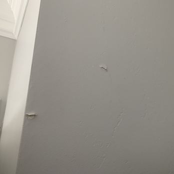 Newport Beach Hotel - Damage to the other wall that had the TV on it - Hotels Near Me - Newport Beach, California