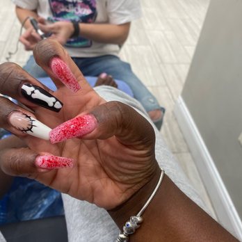 The Nail Lounge - I never have had a full on bad experience here! Halloween nails - Nail Salons Near Me - Martinsburg, West Virginia The Nail Lounge - I never have had a full on bad experience here! Halloween nails - Nail Salons Near Me - Martinsburg, West Virginia