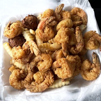 Safe Harbor Seafood - 20 piece Mayport shrimp basket. - Seafood Near Me - Jacksonville, Florida