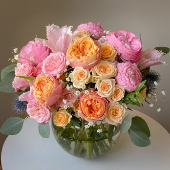 Blossmcart - Organic Blooming Garden Bowl - Floral Designers Near Me