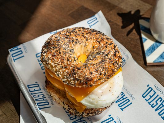 TOASTED. Bagels & Coffee by null
