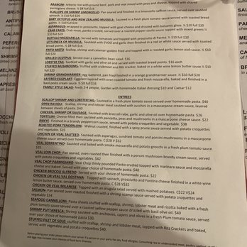 Rino's Place - Tonight's menu - Italian Near Me - Boston, Massachusetts Rino's Place - Tonight's menu - Italian Near Me - Boston, Massachusetts