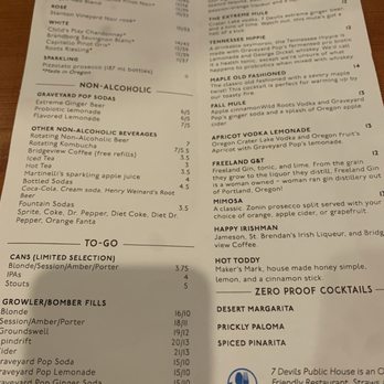 7 Devils Brewery and Public House - Menu - New American Near Me - Coos Bay, Oregon 7 Devils Brewery and Public House - Menu - New American Near Me - Coos Bay, Oregon