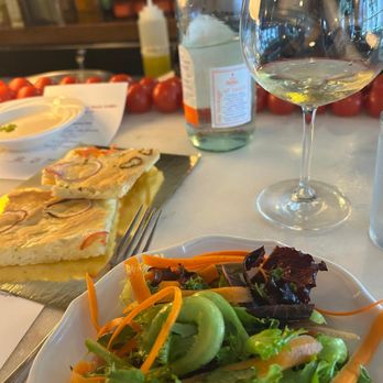 Malka Dumbo - Salad & focaccia - Mediterranean Near Me - Brooklyn, New York