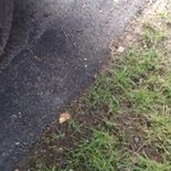 Advance Asphalt - 50% of the way down driveway, machine ran out of asphalt. Applied rest by hand - bumpy, rough, & visually different from machine asphalt. - Masonry/Concrete Near Me Advance Asphalt - 50% of the way down driveway, machine ran out of asphalt. Applied rest by hand - bumpy, rough, & visually different from machine asphalt. - Masonry/Concrete Near Me