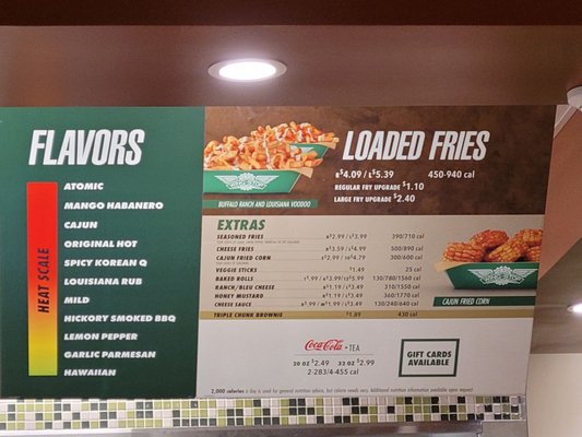Menu photo 1 Wingstop Cliffwood, NJ