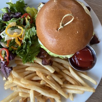 Lighthouse - The Lighthouse Burger added egg, bacon and avocado - Breakfast & Brunch Near Me - Newport Beach, California