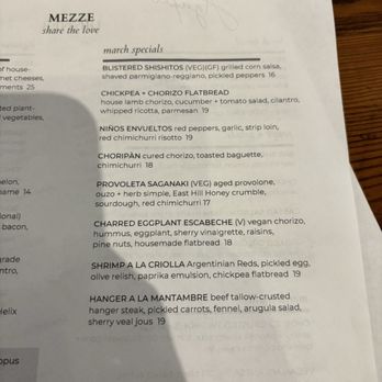 Agapi Bistro + Garden - March specials - Mediterranean Near Me - Pensacola, Florida