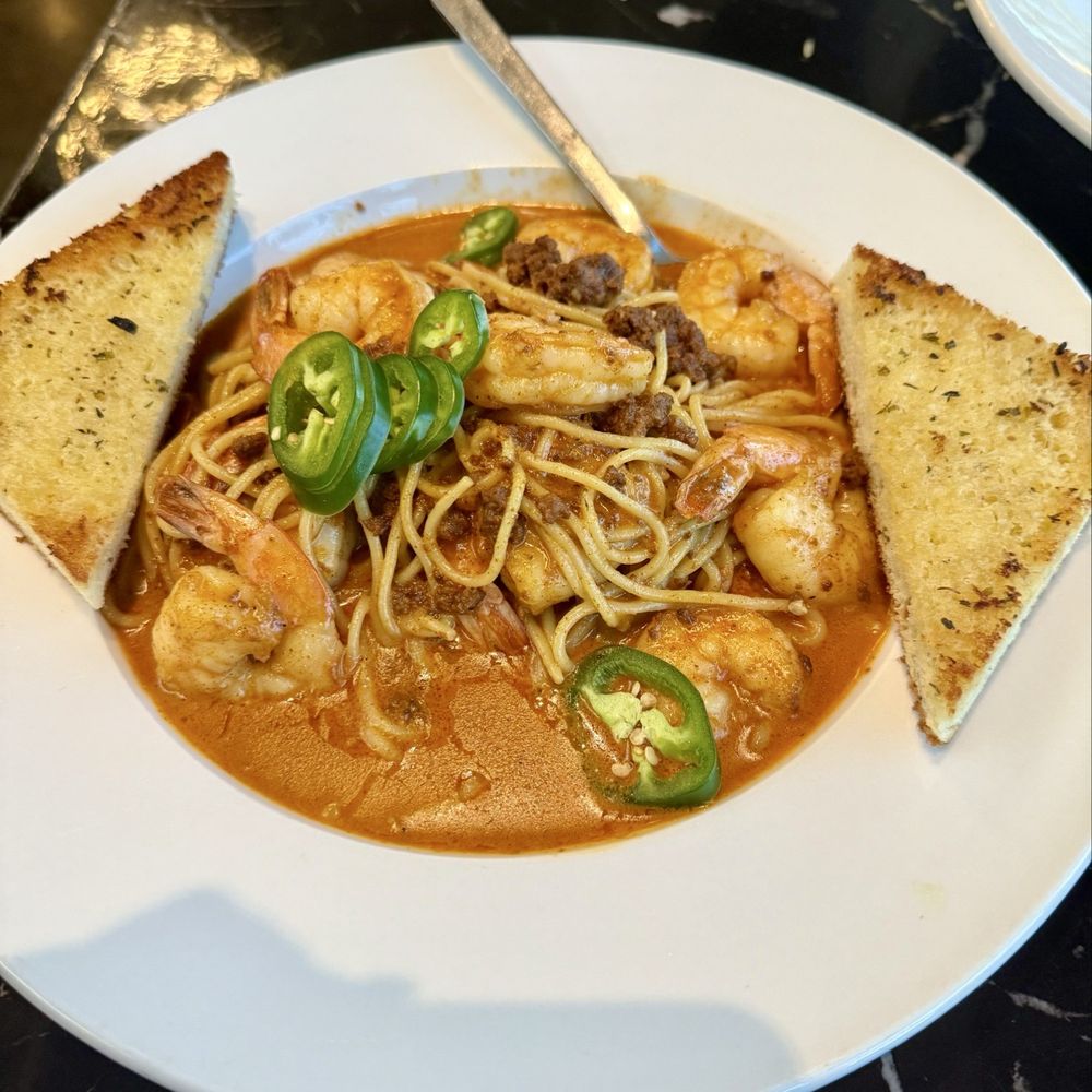 Burban Kitchen - Angry Shrimp ( Mussels) - New American Near Me - Chico, California Burban Kitchen - Angry Shrimp ( Mussels) - New American Near Me - Chico, California
