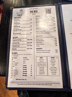 Menu photo 1 Bites and Pints Gastro Pub Greensboro, NC