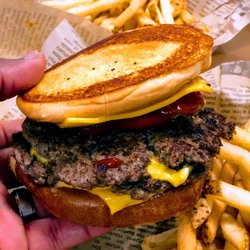 Wayback Burgers - Texas style burger. Inside out toasted bun deliciousness‼