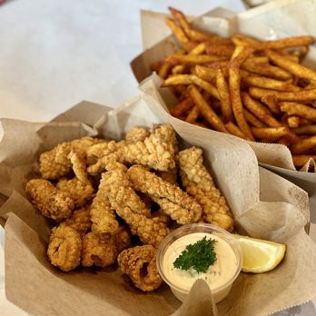 Claws - Calamari, 9/10 Cajun fries extra crispy, 9/10 All from combo meal deal, good prices! - Cajun/Creole Near Me - Garden Grove, California Claws - Calamari, 9/10 Cajun fries extra crispy, 9/10 All from combo meal deal, good prices! - Cajun/Creole Near Me - Garden Grove, California