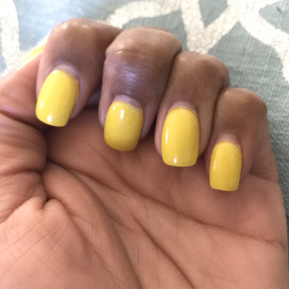 Allure Nail Lounge - SNS #157. I call this color "Goodbye Summer!" - Nail Salons Near Me - Mobile, Alabama