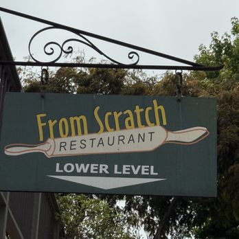 From Scratch Restaurant - sign - Breakfast & Brunch Near Me - Carmel, California From Scratch Restaurant - sign - Breakfast & Brunch Near Me - Carmel, California