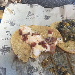 Shrimp & bacon taco