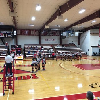 Cardinal Gym - Match goes to the Lady Cardinals! - Gyms Near Me - Athens, Texas