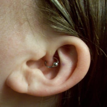 Ink Spot - Fresh daith piercing done by Chris. - Tattoo Near Me - Ottawa, Ontario