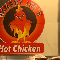 a hot chicken sign a hot chicken sign