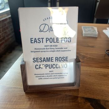 East Pole Poncey Highland - Seasonal menu - Coffee Roasteries Near Me - Atlanta, Georgia