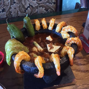 Catrina's Mexican Grill & Cantina - Shrimp Molcajete - Mexican Near Me - Wasco, California
