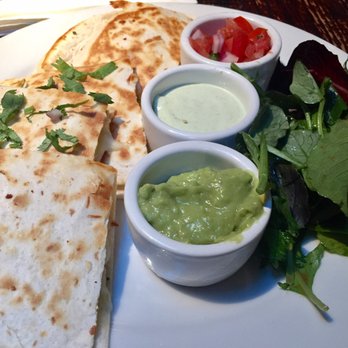 21st Amendment Brewery - Quesadilla (with soy chicken) at 21st Amendment. Everything was great except the guacamole, which tasted like the store-bought kind. - Brewpubs Near Me - San Francisco, California
