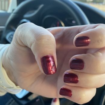 Chic Nails Lounge - This is after an hour of drying time in the salon. - Nail Salons Near Me - Irving, Texas Chic Nails Lounge - This is after an hour of drying time in the salon. - Nail Salons Near Me - Irving, Texas