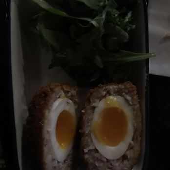 Punch & Judy - Vegetarian scotch egg - Pubs Near Me - London, XGL Punch & Judy - Vegetarian scotch egg - Pubs Near Me - London, XGL