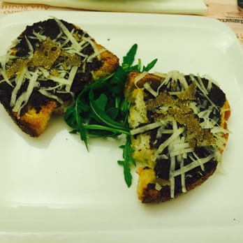 Osteria Barberini - Sliced bread with black truffles. - Seafood Near Me - Rome, RM Osteria Barberini - Sliced bread with black truffles. - Seafood Near Me - Rome, RM