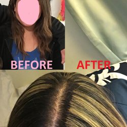 Alozio Hair - Before the visit and After the Highlights from Thierry