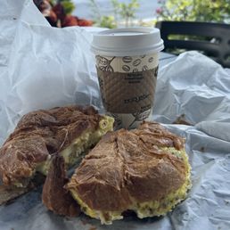 Ham and Cheese Croissant