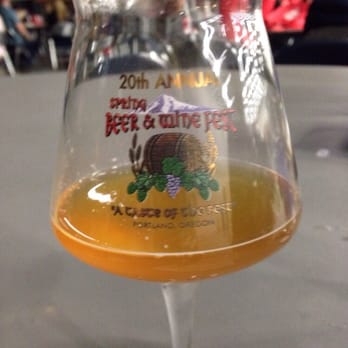 Spring Beer and Wine Fest - This is a Bavarian Hefeweizen from Mill City Brew Werks in Camas, WA - Festivals Near Me - Portland, Oregon